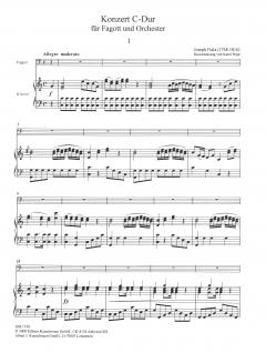 Konzert C-Dur für Fagott und Orchester (Joseph Fiala) 