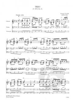 Trio in g für Gitarre, Violine und Violoncello (Antonio Vivaldi) 