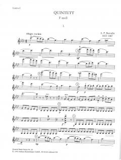 Streichquintett f-moll von Alexander Borodin für 2 Violinen, Viola und 2 Violoncelli im Alle Noten Shop kaufen