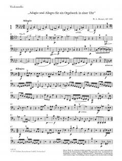 Fantasien KV 594 u. KV 608 von Wolfgang Amadeus Mozart für Streichquintett (2 Violinen, 2 Violen, Violoncello) (Beyer) im Alle Noten Shop kaufen (Stimmensatz)