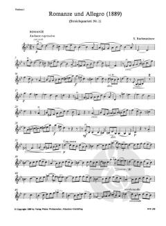 Romanze und Scherzo von Sergei Rachmaninow 
