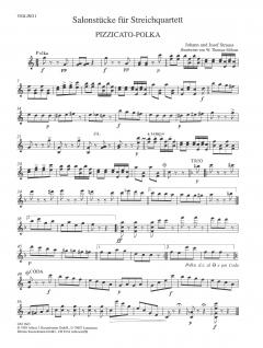 Salonstücke für Streichquartett Band 2 im Alle Noten Shop kaufen