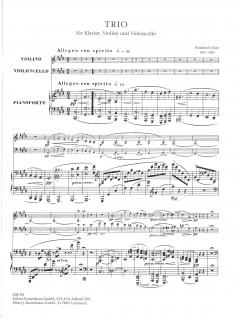 Trio op. 33 cis-moll (Friedrich Kiel) 