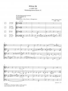 Fuga IX BWV 878 (Johann Sebastian Bach) 