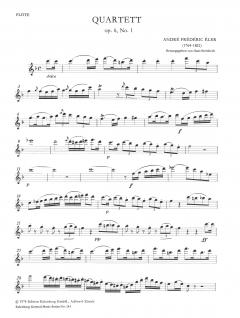 Quartett op. 6/1 (Andre Frederic Eler) 