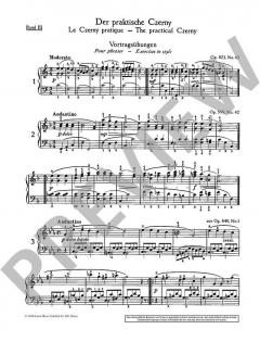 Der praktische Czerny 3 von Carl Czerny 