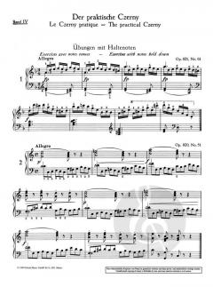 Der praktische Czerny 4 von Carl Czerny 