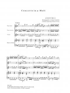 Concerto a-Moll 