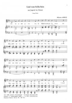 Solo-Gesänge für kirchliche Anlässe von Fritz Etzensberger 