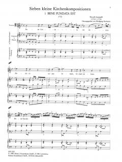 7 kleine Kirchenkompositionen (Nicolo Jommelli) 