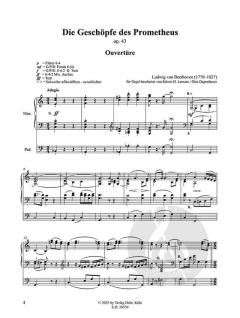 Die Geschöpfe des Prometheus. Ouvertüre op. 43/1 von Ludwig van Beethoven 