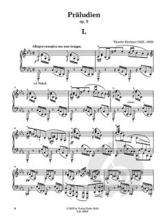 Präludien op. 9 von Theodor Kirchner 
