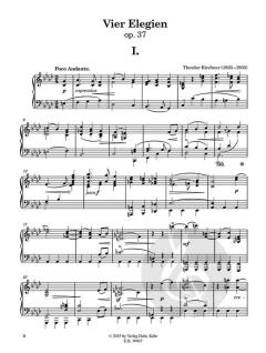 4 Elegien op. 37 von Theodor Kirchner 
