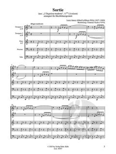 Sortie F-Dur aus "L'Organiste moderne", orig. Es-Dur von Louis James Alfred Lefébure Wely 