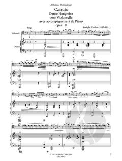 Czardás - Ungarischer Tanz von Adolphe Fischer 