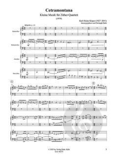 Cetramontana (1979) - Kleine Musik von Karl-Heinz Köper 