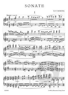 Sonate für Klavier von Konrad Friedrich Noetel (Download) 