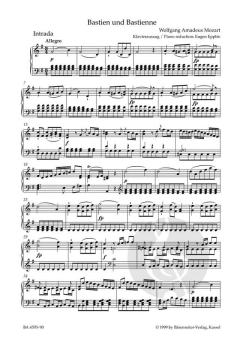 Bastien und Bastienne KV 50 (46b) von Wolfgang Amadeus Mozart (Download) 
