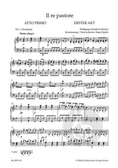 Il re pastore KV 208 von Wolfgang Amadeus Mozart (Download) 