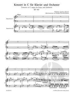 Klavierkonzert Nr.13 C-Dur KV 415(378b) von Christoph Wolff im Alle Noten Shop kaufen