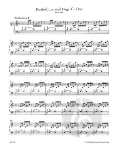 Das Wohltemperierte Klavier Teil 1 BWV 846-869 von Johann Sebastian Bach im Alle Noten Shop kaufen