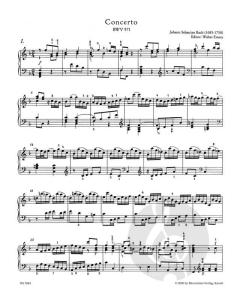 Italienisches Konzert BWV 971 von Johann Sebastian Bach 