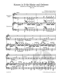 Konzert Nr. 5 D-Dur KV 175, Rondo D-Dur KV 382 von Wolfgang Amadeus Mozart (Download) 