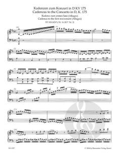 Kadenzen und Eingänge zu den Klavierkonzerten von Wolfgang Amadeus Mozart im Alle Noten Shop kaufen