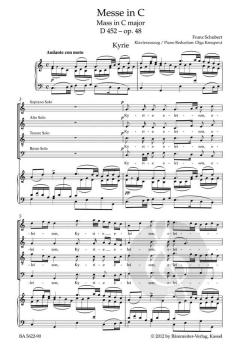 Messe C-Dur D 452 op.post.48 (Franz Schubert) 
