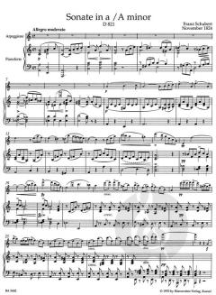 Sonate a-moll von Franz Schubert 