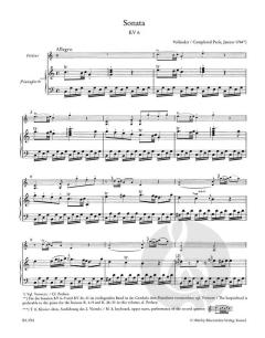 Sämtliche Werke für Klavier und Violine Band 1 von Wolfgang Amadeus Mozart im Alle Noten Shop kaufen