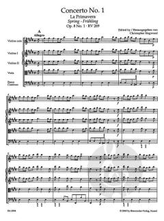 Le Quattro Stagioni von Antonio Vivaldi (Download) 