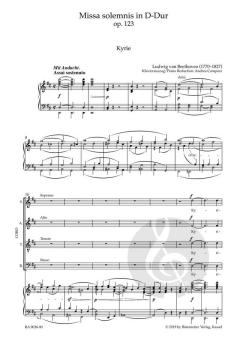 Missa solemnis op. 123 von Ludwig van Beethoven 