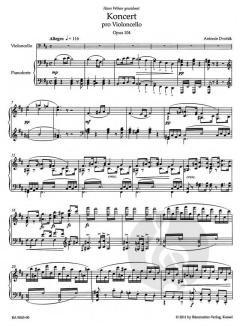 Konzert für Violoncello und Orchester h-Moll op. 104 von Antonín Dvorák im Alle Noten Shop kaufen