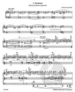 Douze Préludes pour Piano Cahier 1 von Manfred Trojahn (Download) 