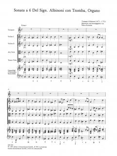 Sonata a sei con Tromba e Organo (Tomaso Albinoni) 