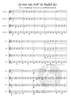 Alphorn Ramba Zamba von Gottfried Hummel 