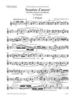 Sonatine d'amour op. 41 von Dirk-Michael Kirsch 