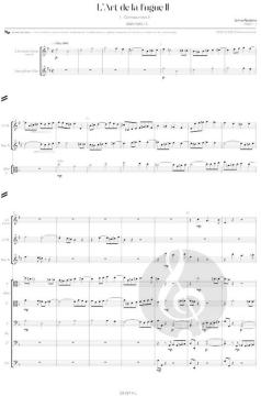 L'Art de la fugue II (transcription) von Ichiro Nodaira 