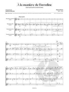 A la manière de Borodine von Maurice Ravel 