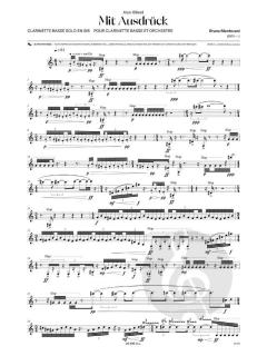 Mit Ausdruck von Bruno Mantovani 