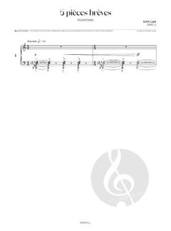 Pièces brèves (5) von Edith Lejet 