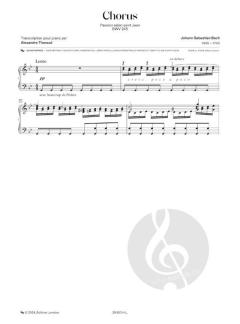 Transcriptions von Johann Sebastian Bach 
