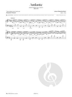 Transcriptions von Johann Sebastian Bach 