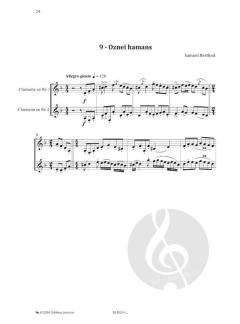 Klezmer Clarinet Duets von Samuel Berthod 
