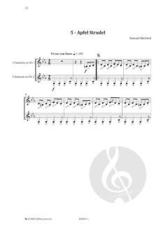 Klezmer Clarinet Duets von Samuel Berthod 