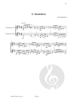 Klezmer Clarinet Duets von Samuel Berthod 