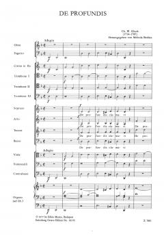 De profundis für gemischten Chor und Orchester im Alle Noten Shop kaufen (Partitur)