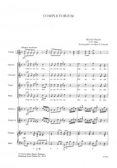 Completorium (Johann Michael Haydn) 