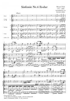 Sinfonie Nr. 4 Es-Dur (Müller) von Vaclav Pichl 